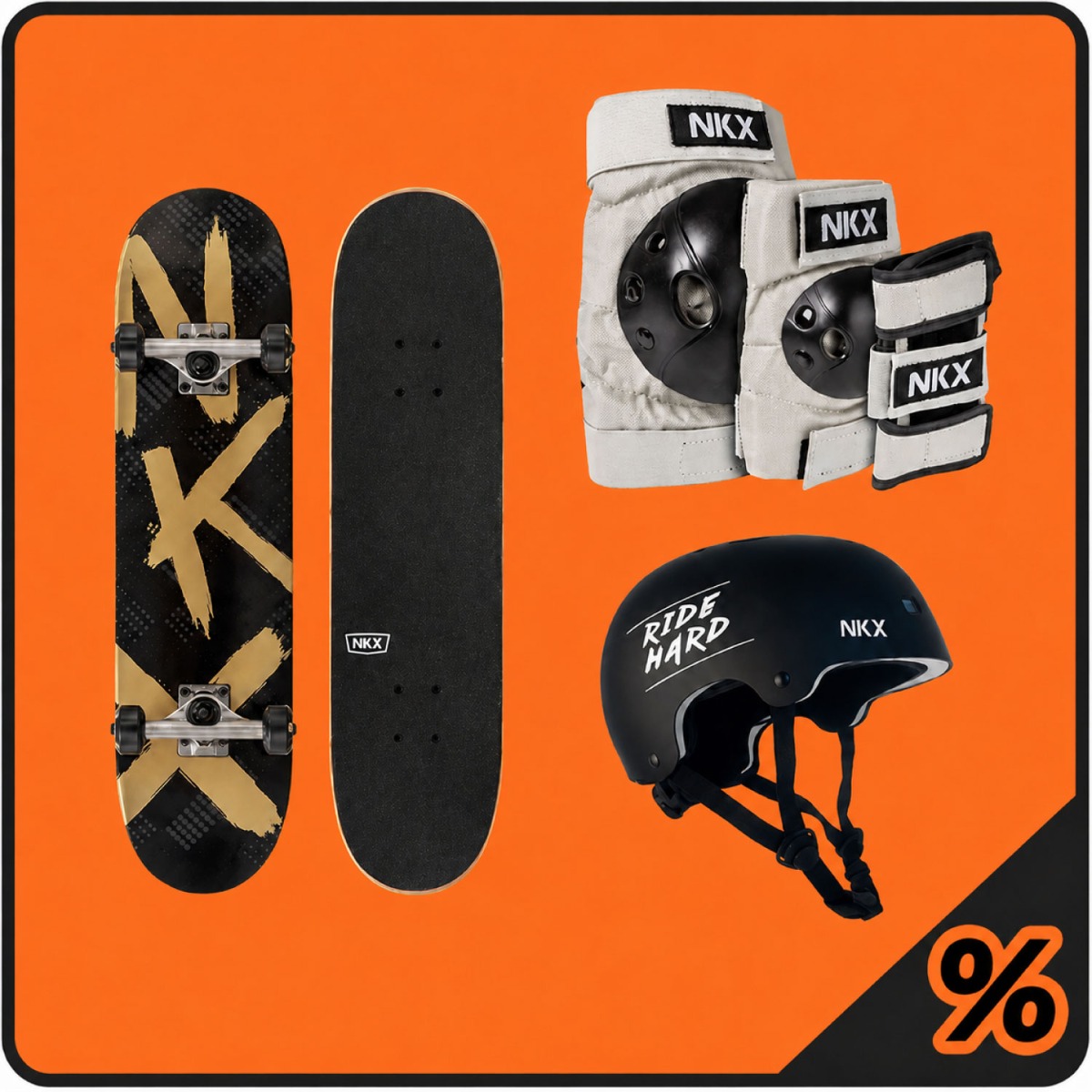 20% Extra Rabatt Skateboard Paket Kinder 4-8 Jahre