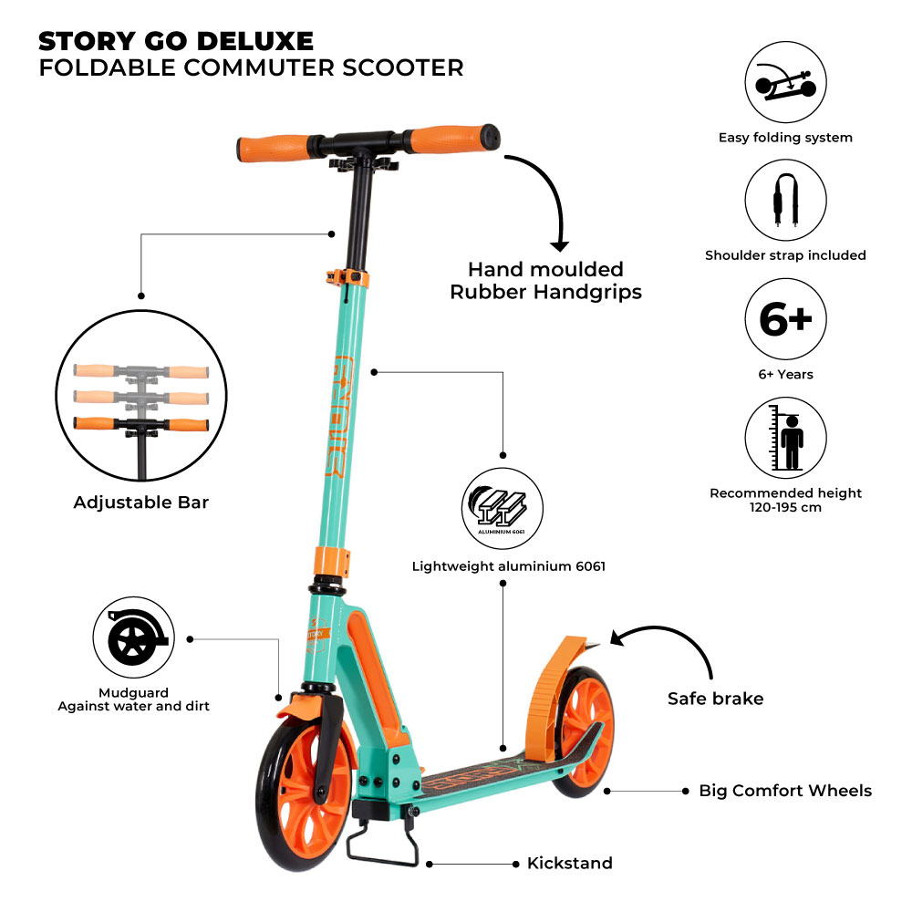 Story GO Deluxe Faltbarer Cityroller