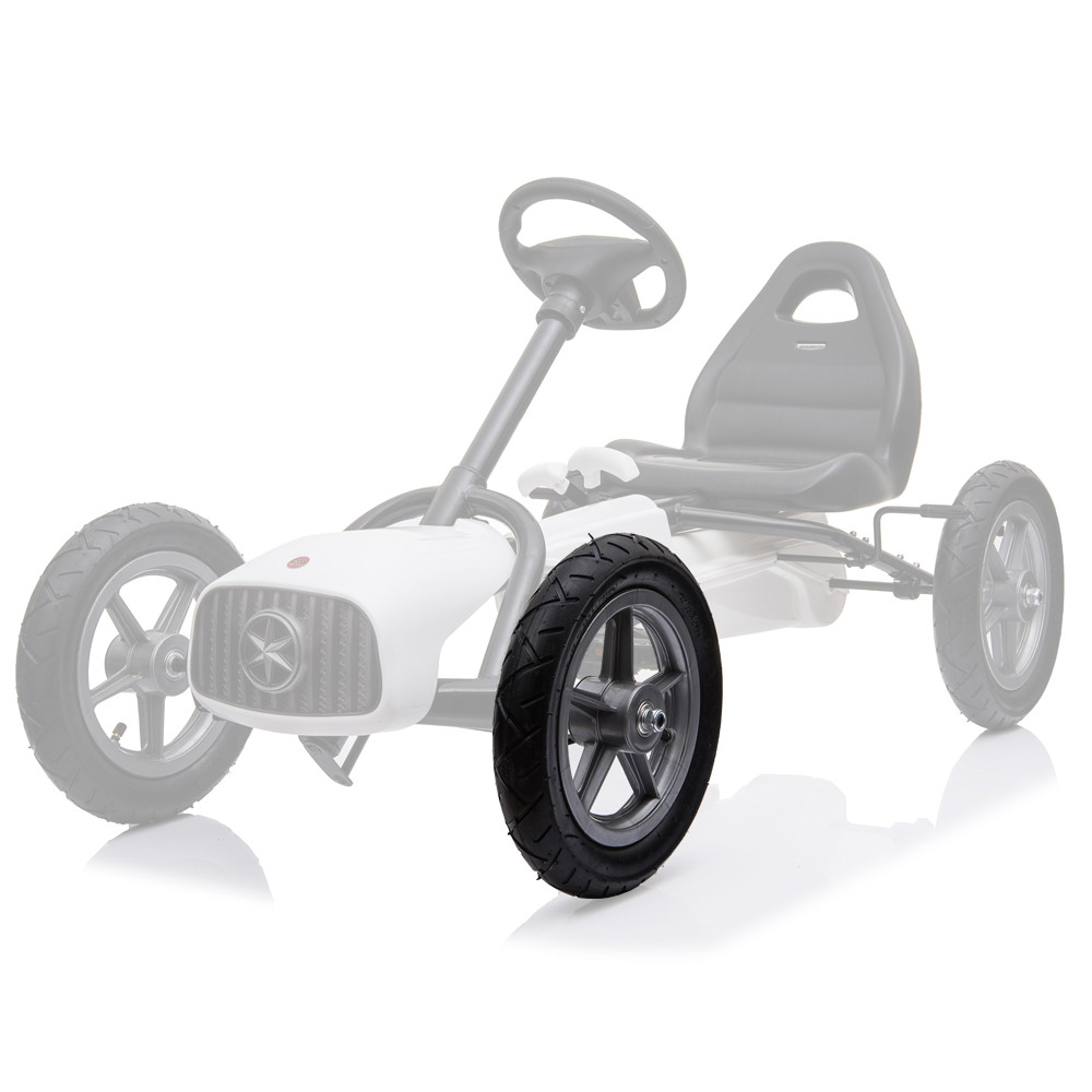 Story Star Aufblasbares Go-Kart-Rad | Schwarz | 25,5 cm | EuroSkateShop