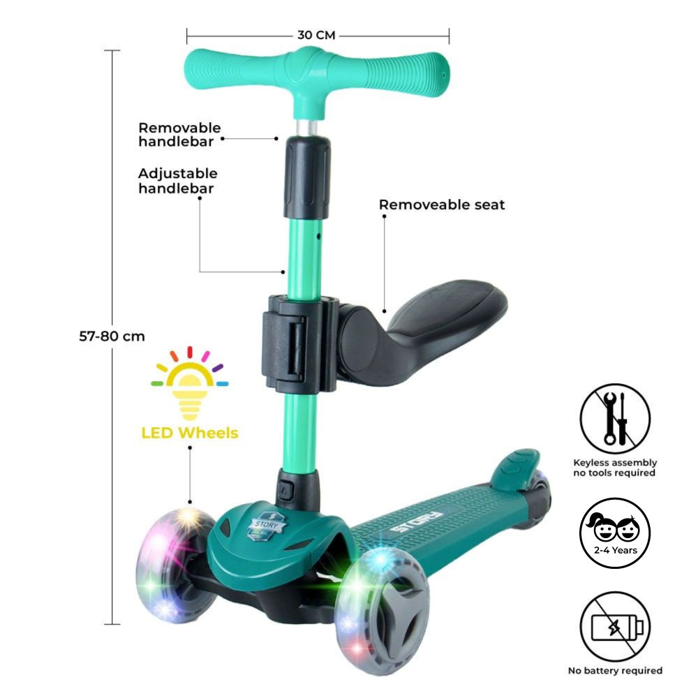 Story Mini Friends Deluxe 3IN1 Kinderroller