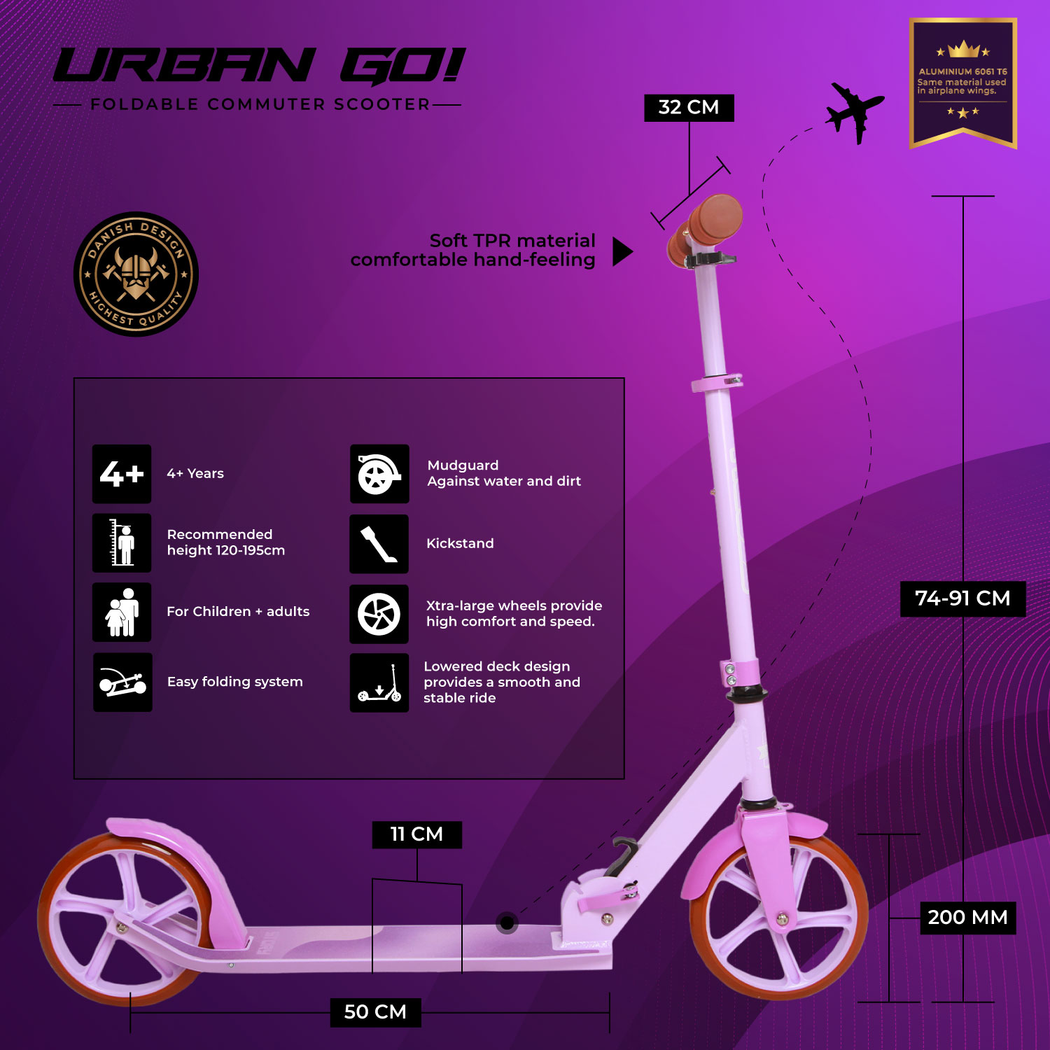Story Urban GO! Faltbar Cityroller