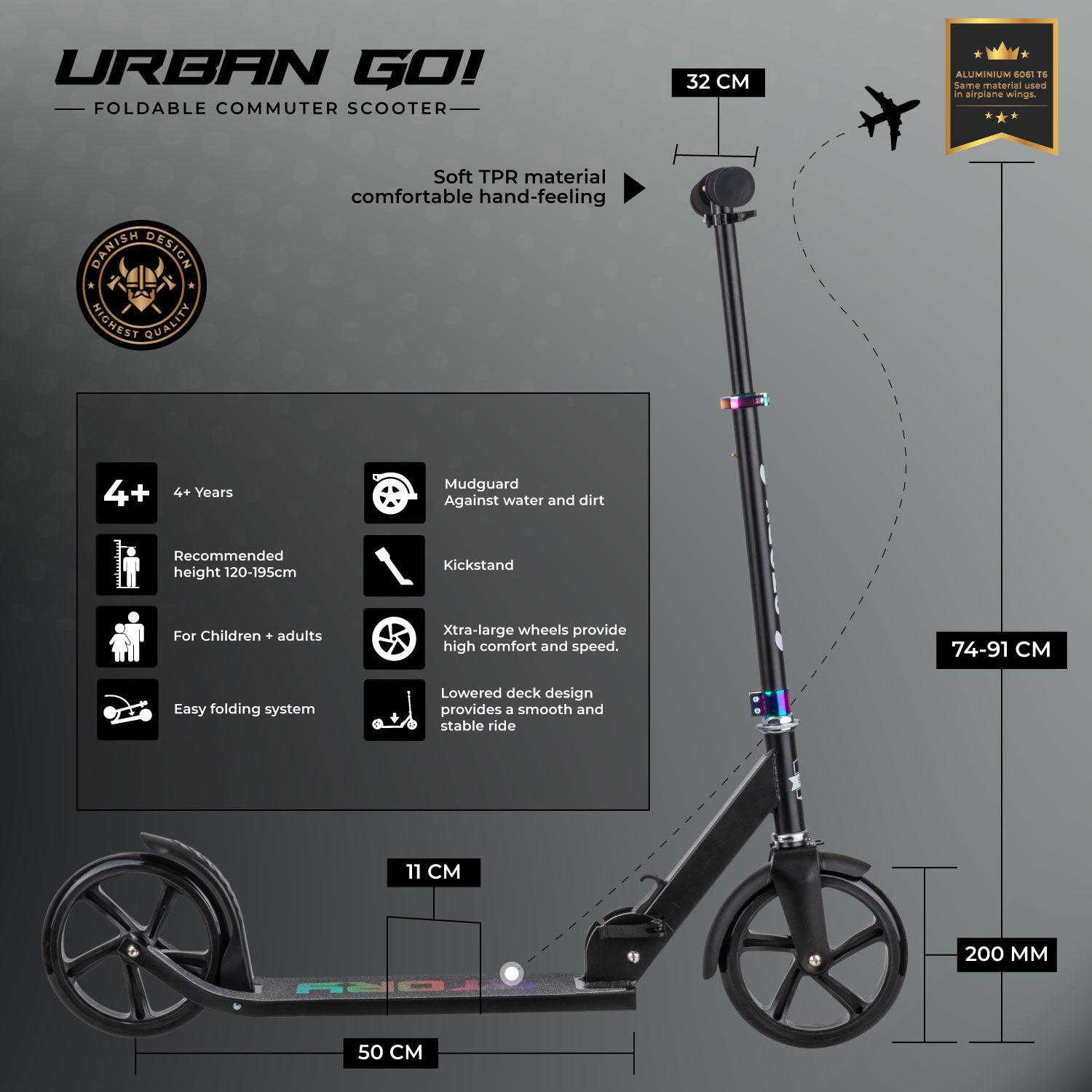 Story Urban GO! Faltbar Cityroller