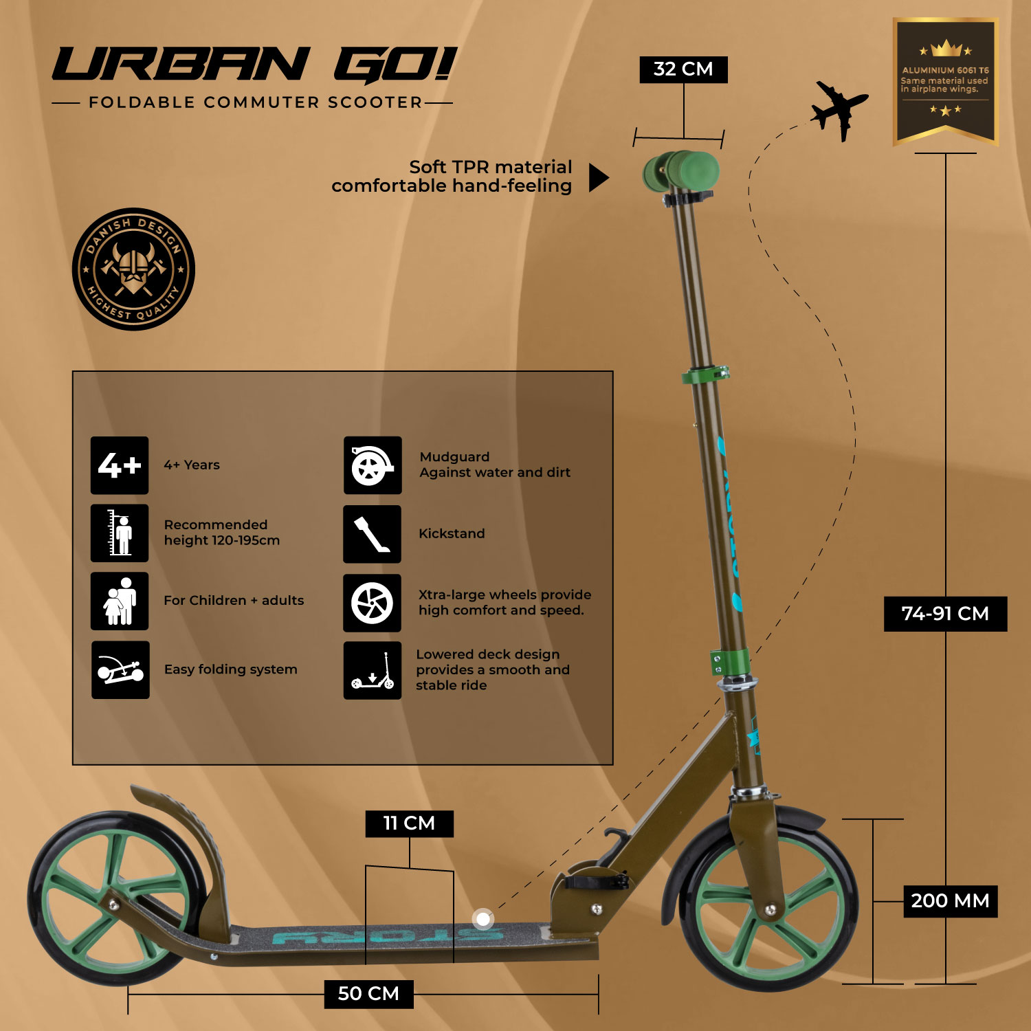 Story Urban GO! Faltbar Cityroller