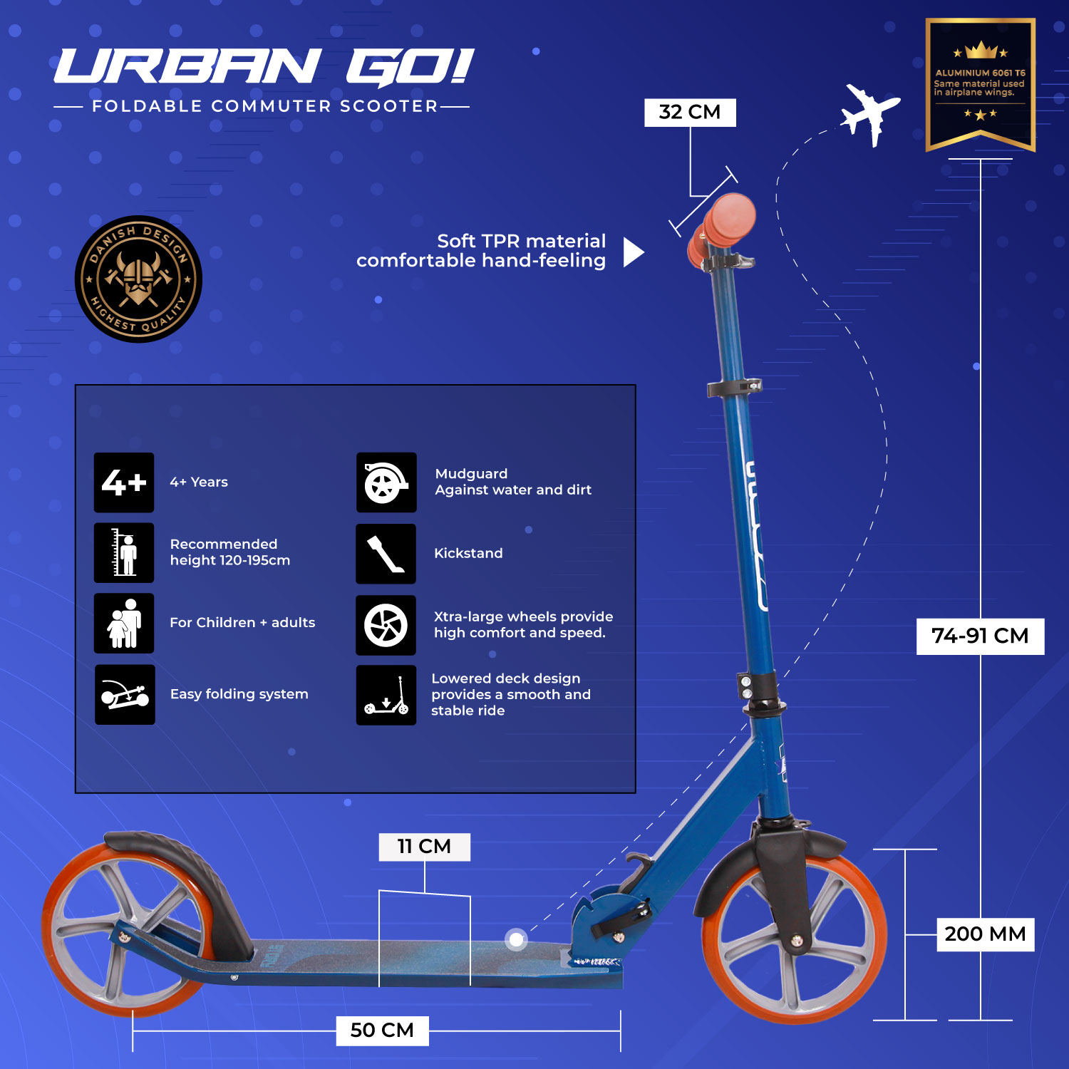 Story Urban GO! Faltbar Cityroller