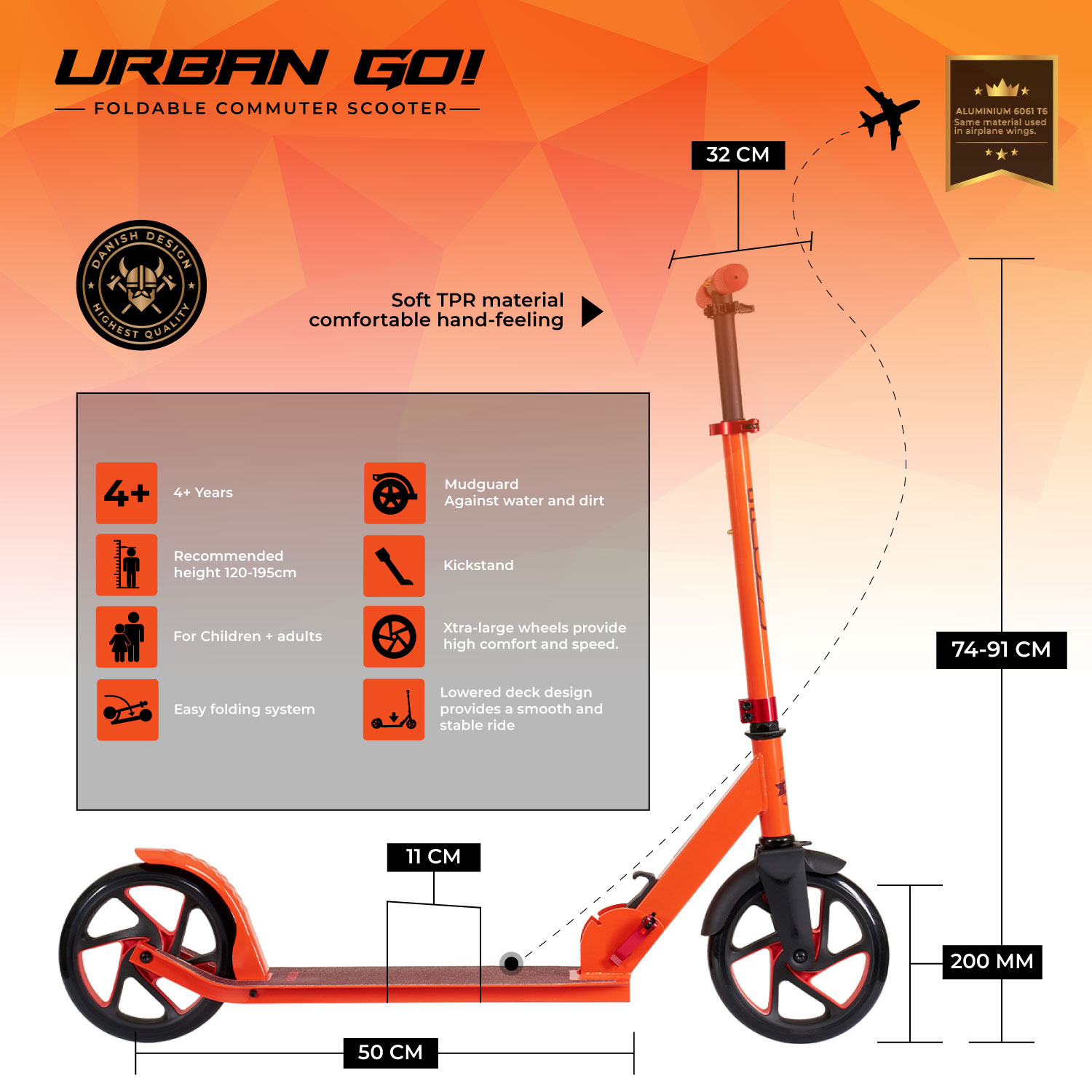 Story Urban GO! Faltbar Cityroller