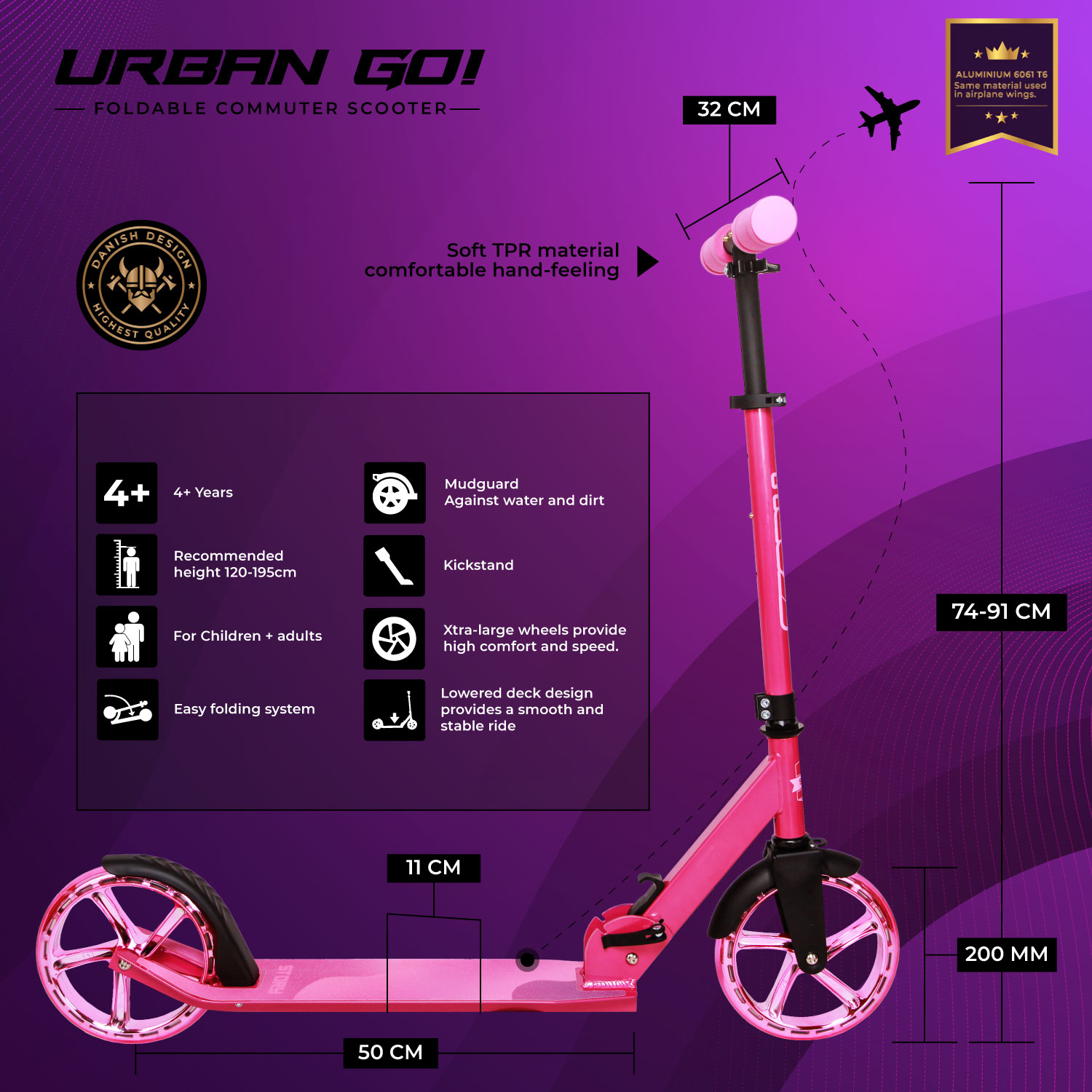 Story Urban GO! Faltbar Cityroller