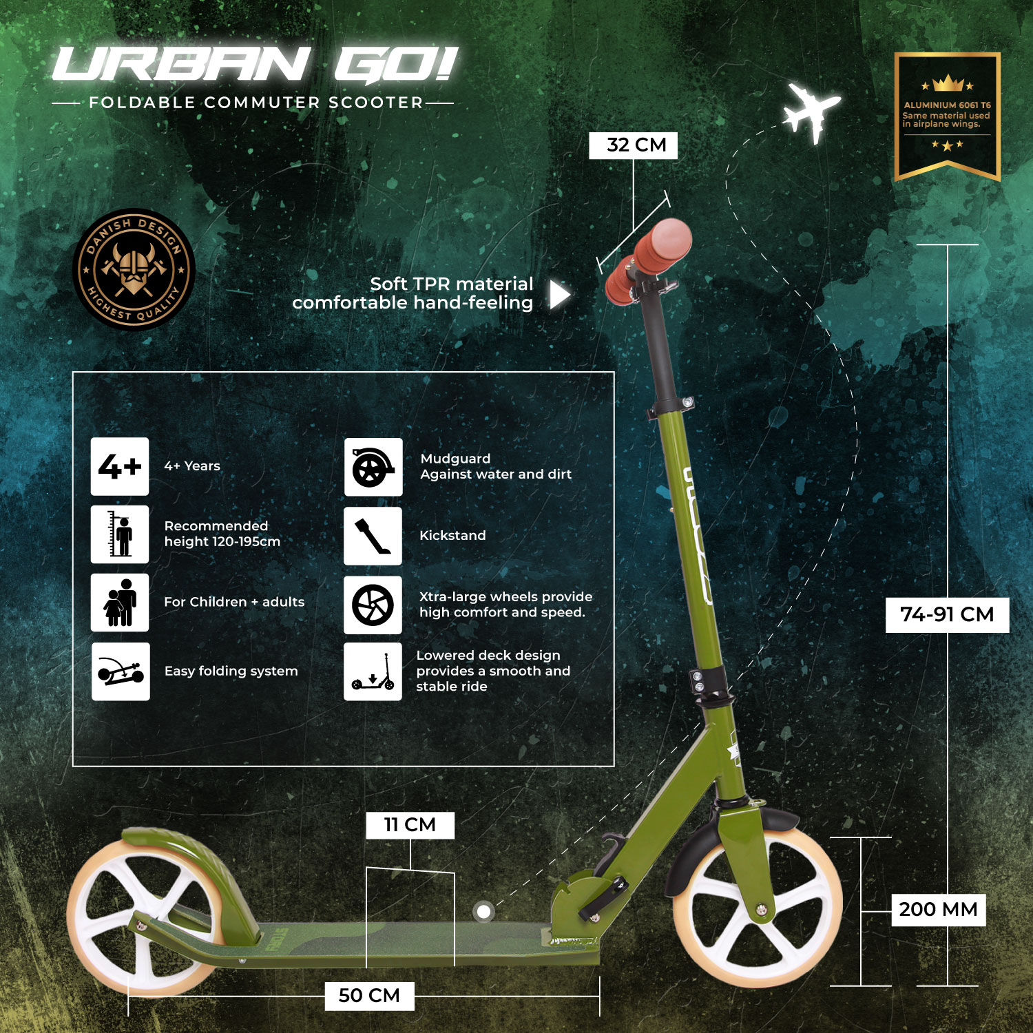 Story Urban GO! Faltbar Cityroller