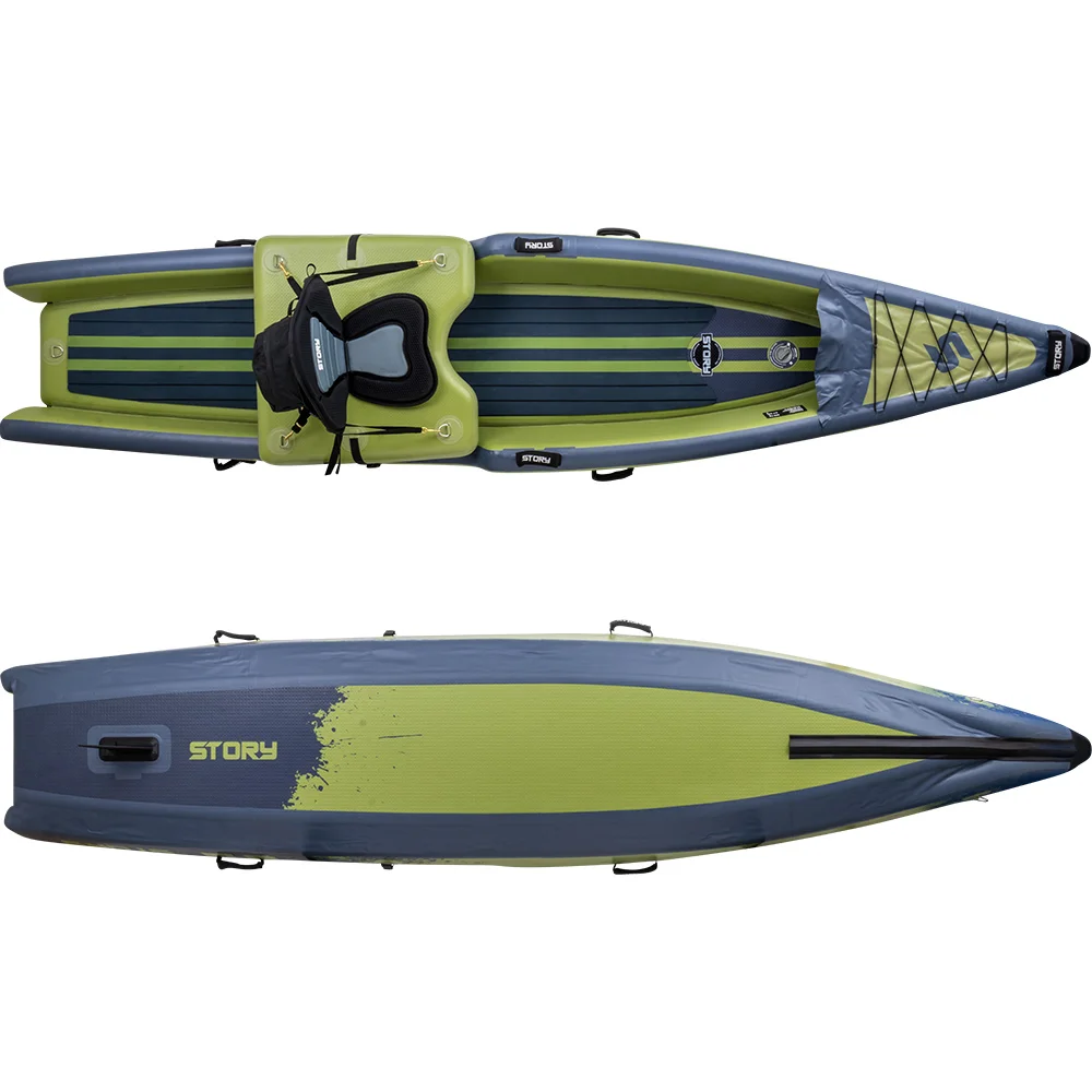 Story Hunter Hybrid Sit-on-top Hunting-, Fishing kayakki, Kano ja SUP - puhallettava