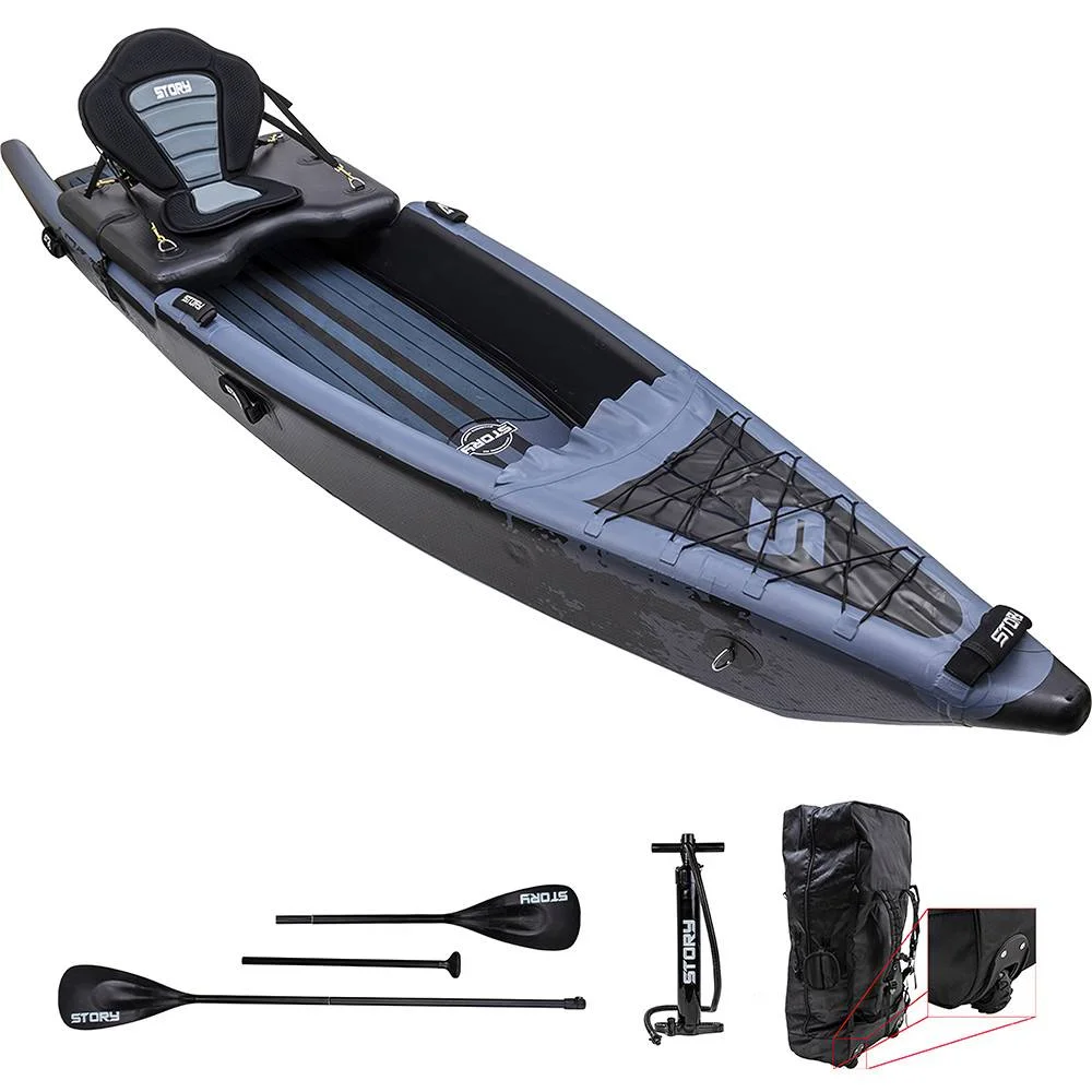 Story Hunter Hybrid Sit-on-top Hunting-, Fishing kayakki, Kano ja SUP - puhallettava
