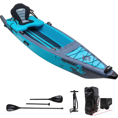 Story Hunter Hybrid Sit-on-top Hunting-, Fishing kayakki, Kano ja SUP - puhallettava