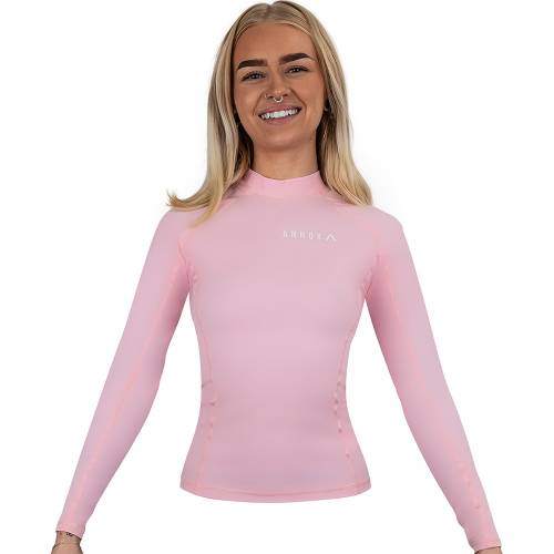 Annox LS Frau Rashguard | Rosa | UK 4 (XXS) | EuroSkateShop