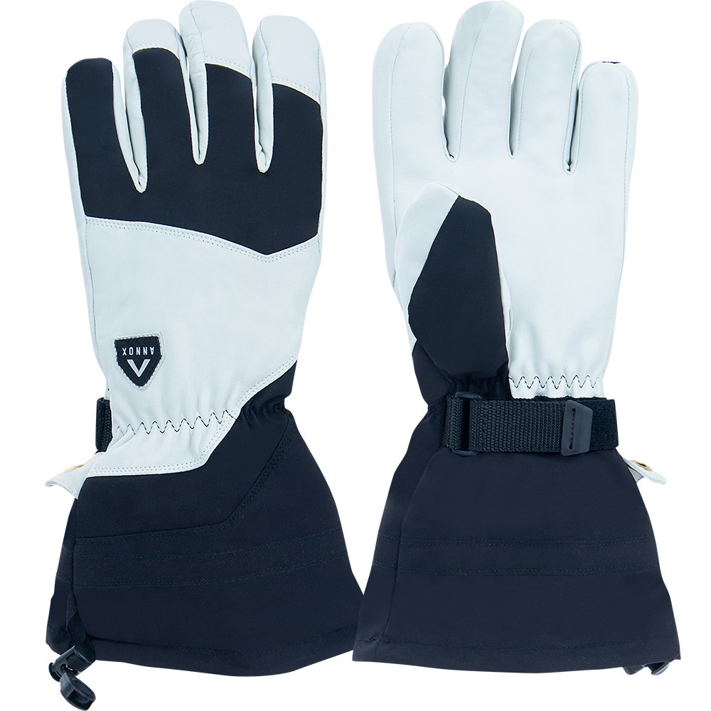 Annox Alpine Skihandschuhe aus Leder